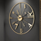Alpha Numeric Round Clock